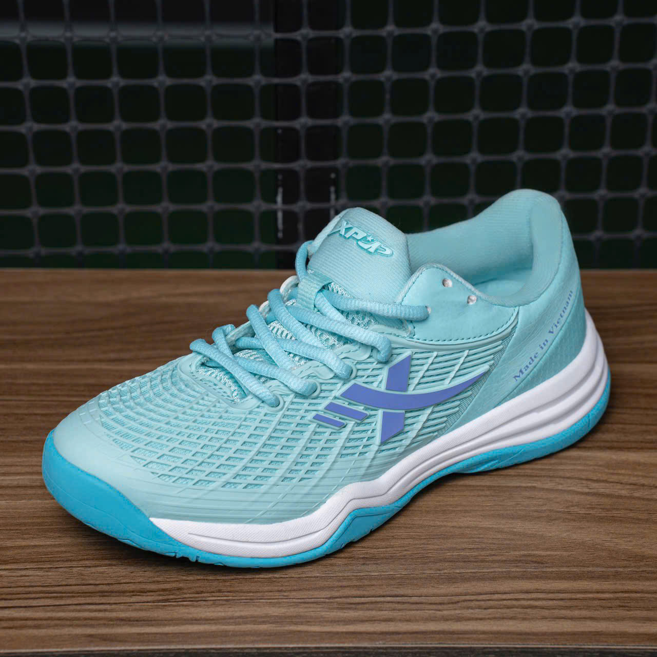 Giày Pickleball Xampo Max -  Chơi Cầu Lông, Bóng Chuyền, Tennis Nam Nữ | Xampovn - Giày chất lượng cao - Xanh Than