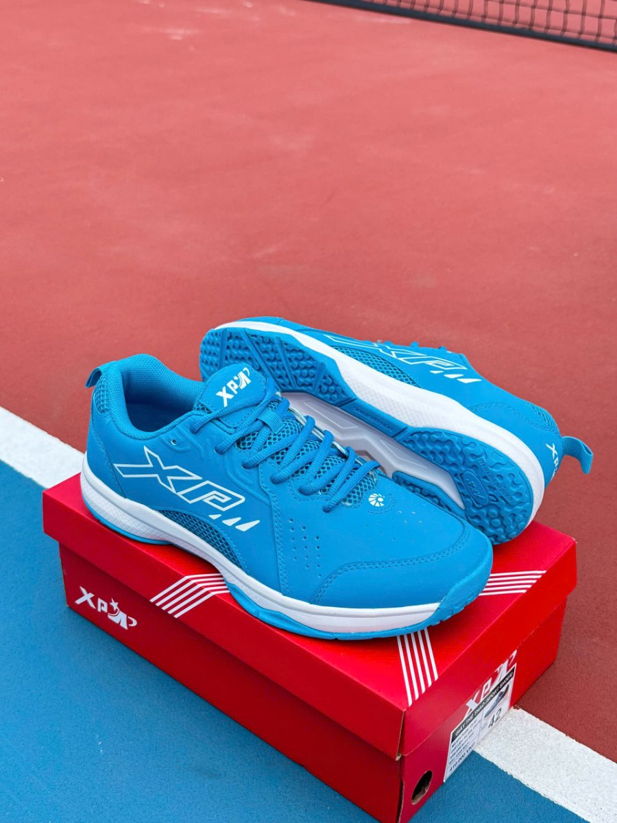 Giày Thể Thao XP CL03  - Giày Pickleball, Cầu Lông, Bóng Chuyền, Tennis Nam Nữ | Xampovn - Giày chất lượng cao - Trắng Cam