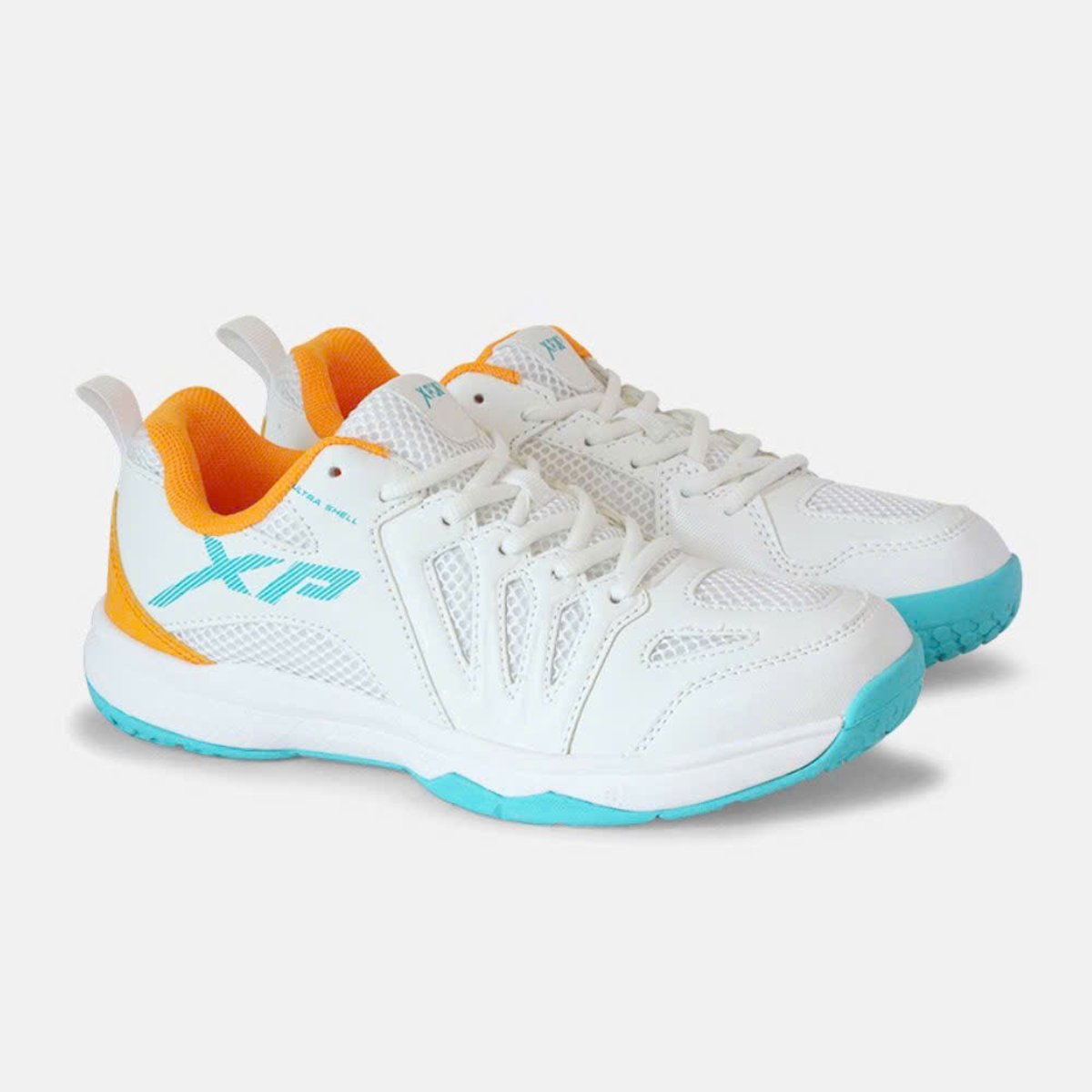 Giày Thể Thao XP CL03  - Giày Pickleball, Cầu Lông, Bóng Chuyền, Tennis Nam Nữ | Xampovn - Giày chất lượng cao - Trắng Cam